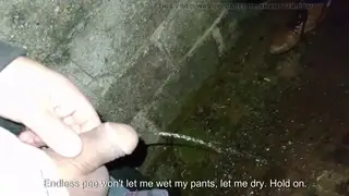 Latina Couple Enjoys Public Fun Behind Church