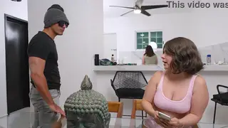 Curvy Latina Takes Her Husband Deep Before a Messy Finish