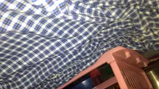 Solo Guy Inserts Objects While Laying Eggs