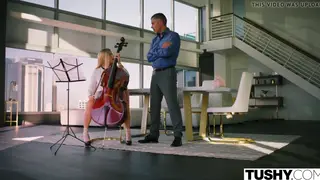Music Teacher Gapes Spoiled Babe in Strict Anal Lesson