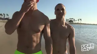 Hairy Bear Takes Two Hung Studs Raw in Threeway