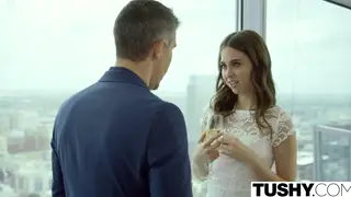 Petite Brunette Tries First Anal in Multiple Positions