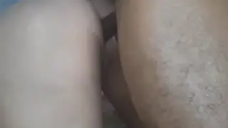 Amateur Couple Filthy Doggystyle Creampie Ends in Messy Accident