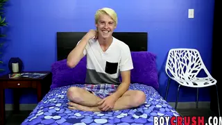 Inked Twink Strokes His Cock to Messy Finish