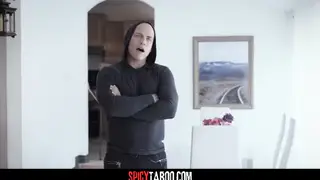 Busty Brunette MILF Takes a Stranger Deep in Doggystyle
