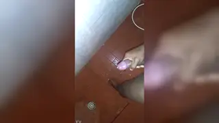 Solo Guy Strokes to Quick Climax on Camera in a Homemade Clip