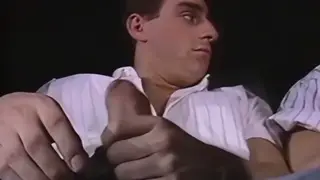 Motorbike Rider Enjoys a Long Gay Session