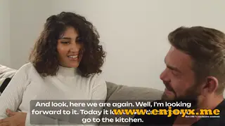 Busty Latina Swallows Cum After Rough Blowjob and Titjob