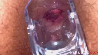 Curvy BBW Spreads Wide for a Gaping Anal Session
