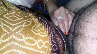 Indian Stepsis Rides Hard in Stockings