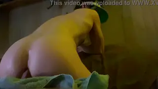 Smooth Twink Rides Dildo Until He Struggles