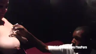 European BBW Enjoys Interracial Passion in Gritty Setting