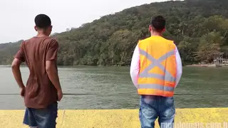 Teen Twinks Lose Virginity Together in Bareback Ferry Romance