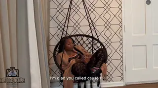 Busty MILF Rides Her Neighbour to a Messy Creampie