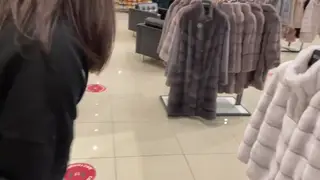 Voluptuous Stepmom Sucks and Fucks in a Fitting Room