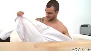 Muscular Hunk Takes BBC Bareback in POV