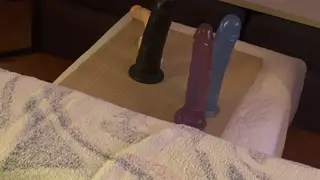 Muscular Jock Takes Two Toys Deep Inside