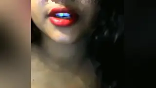 Indian Teen Strokes Her Partner With Voluptuous Natural Tits