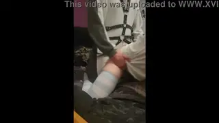 Girlfriend Takes Raw Anal Creampie in Cozy Onesie