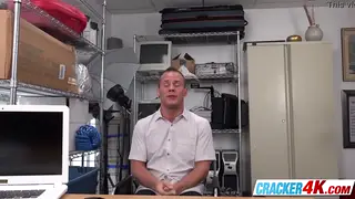 Desperate White Guy Takes a Massive Black Cock for Cash