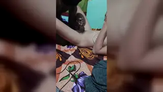 Indian Femboy Shares 69 with Uncut Partner