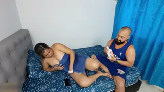Stepmom Turns Massionate Massage Into Anal Creampie Session