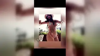 Busty Arab MILF Flaunts Massive Curves in Sensual Show