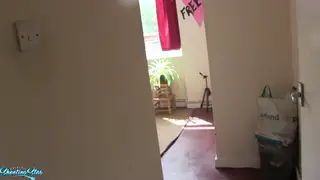 Busty BBW Cheats With Neighbor While Husband Watches