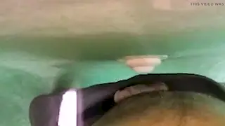 Gym Guy Shoots Hands-Free Load from Pool Jet