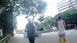 Japanese Hunk Delivers a Masterful Blowjob Before a Hot Cumshot