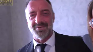 Busty European Secretary Takes Anal and Titjob from Older Man