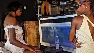 Club Night Sparks Anal Threesome With Squirting Finish