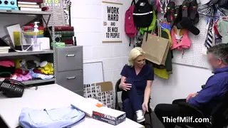 Busty Nurse in Uniform Gets Bent Over the Desk