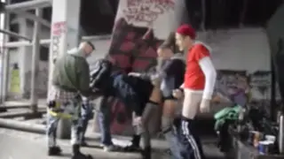 European Bareback Orgy Descends into Fisting and Bondage