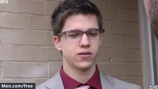 Muscular Jock Deepthroats and Takes Facial Bareback