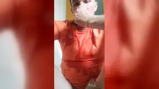 European Jock Pumps and Pisses on Live Webcam