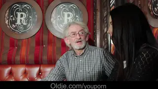 Older Man Enjoys Blowjob and Doggystyle with Partner