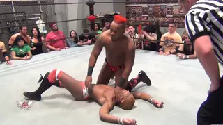 Muscular Black Jocks Wrestle for Dominance