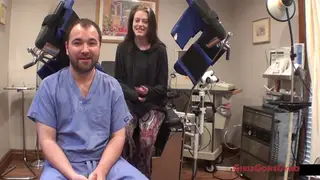 Petite Curvy Woman Reaches Multiple Orgasms on Exam Table
