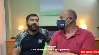 Muscular Latino Takes Bareback Blowjob From Eager Partner