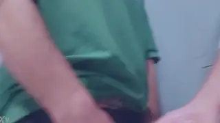 European Stud Gives Slow Handjob Until Warm Release