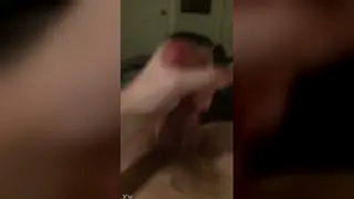 Teen Twink Strokes His Cock in a Quick Solo