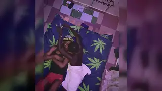Ebony Twink Rides His Partner Deep in a Passionate Homemade Clip