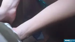 Neighbour Wife Gives Slow Blowjob Then Takes It Deep