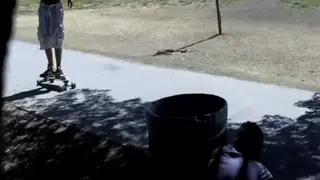 Twink Sucks Cock Outdoors While Watched