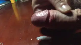 Slender Twink Edges His Cock to a Slow-Motion Climax