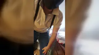 Hairy Latino Daddy Unboxes a Fleshlight and Cums Hard