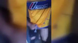 Amateur Hunk Pours Milk Over His Hard Body