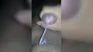 Military Stud in Uniform Strokes to a Thick Release