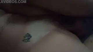 Latina Wife Takes Warm Finish From Husband in Quick Clip